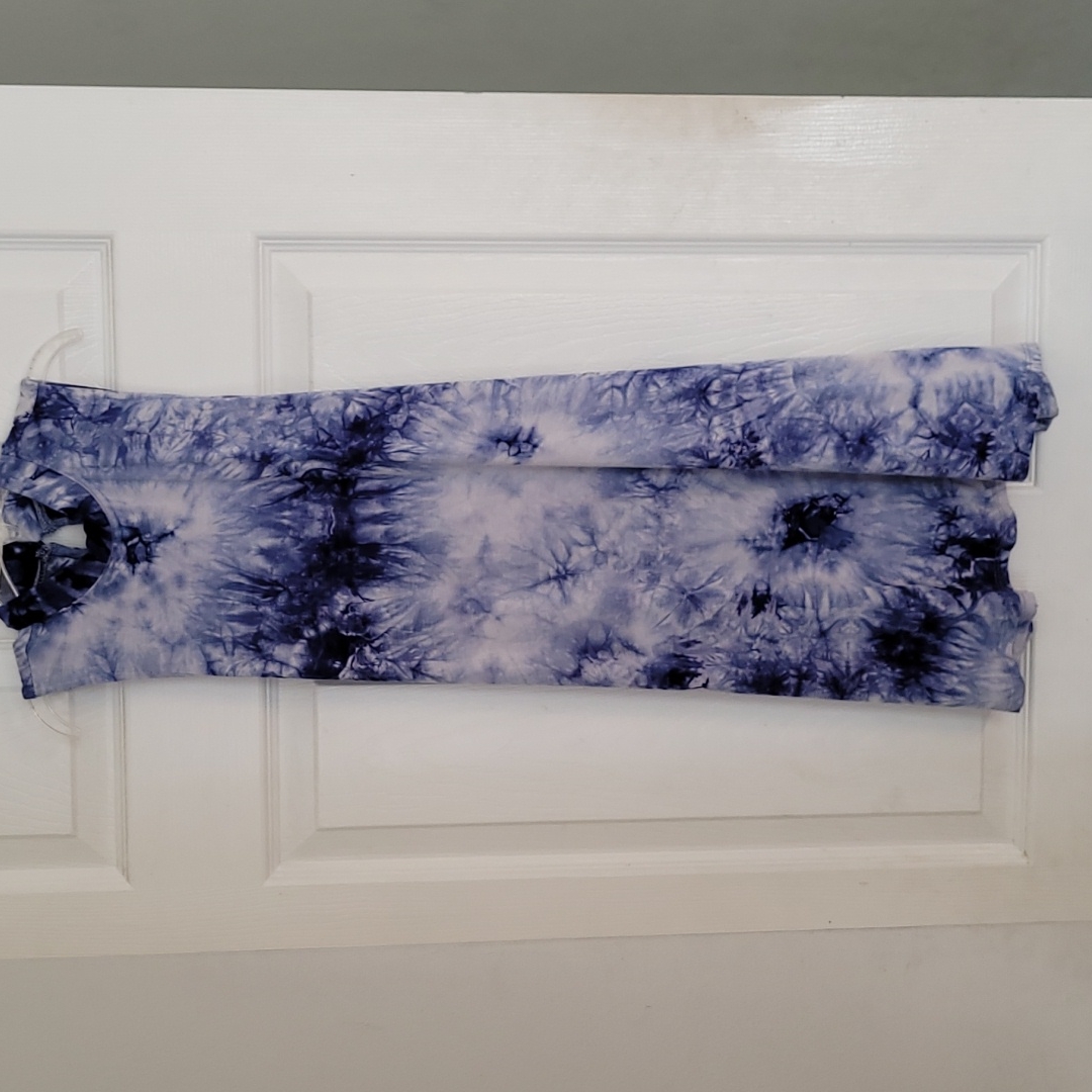 Tye Dye Blue Dress